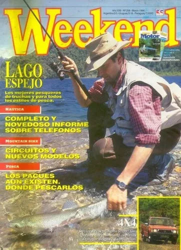 Libro usado en venta: Lago Espejo - N?mero 258 - Marzo 1994 de Revista Weekend; editorial Perfil impreso en 1994 realizamos envios a todo el mundo.1