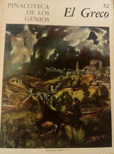 Libro usado en venta: Pinacoteca de los genios 32 de El Greco; editorial Codex impreso en 1964 realizamos envios a todo el mundo.1