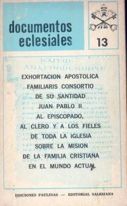 Libro usado en venta: Documentos eclesiales; editorial Paulinas impreso en 1981 realizamos envios a todo el mundo.1