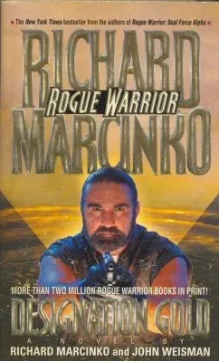 Libro usado en venta: Designation Gold de Richard Marcinko; editorial Pocket Book impreso en 1998 realizamos envios a todo el mundo.1