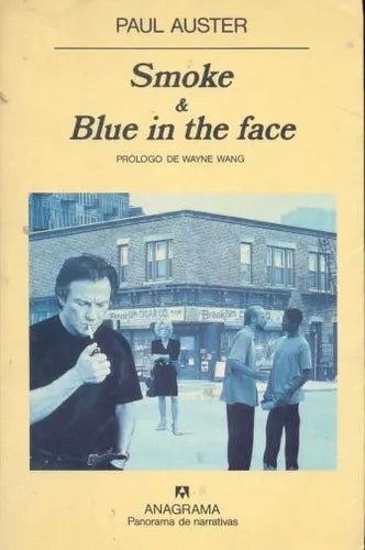 Libro usado en venta: Smoke & Blue in the face de Paul Auster; editorial Anagrama impreso en 1997 realizamos envios a todo el mundo.1