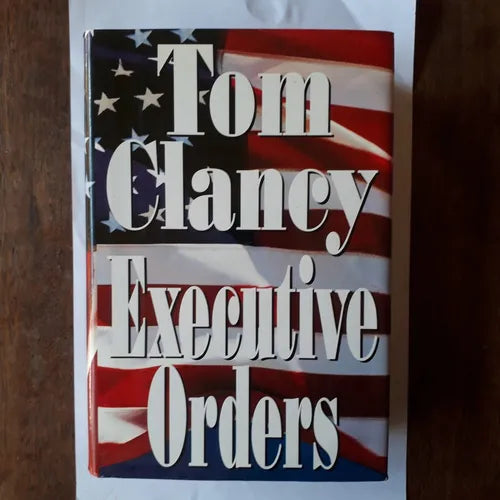 Libro usado en venta: Exective Orders (TAPA DURA GRANDE) de Tom Clancy; editorial G. P. Putnam's Sons impreso en 1996 envios a todo el mundo.1