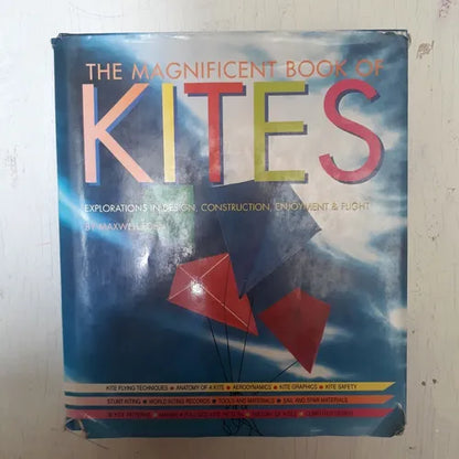 Libro usado en venta: The magnificent book of kites (Tapa dura) de Maxwell Eden; editorial Konemann impreso en 1998 realizamos envios a todo el mundo.1