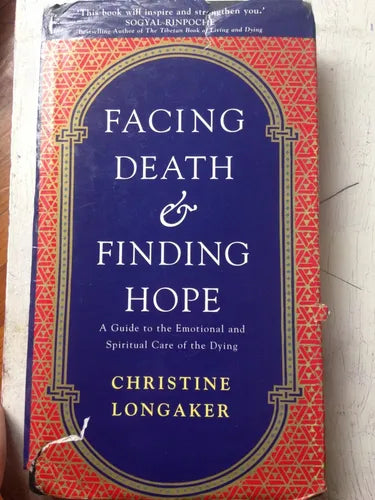 Libro usado en venta: Facing death & Finding hope de Christine Longaker; editorial Century impreso en 1997 realizamos envios a todo el mundo.1