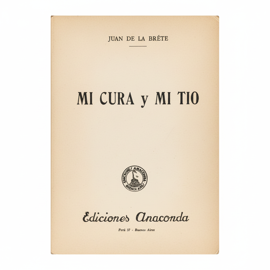 Portada del libro MI cura y mi tio. Libreriausados