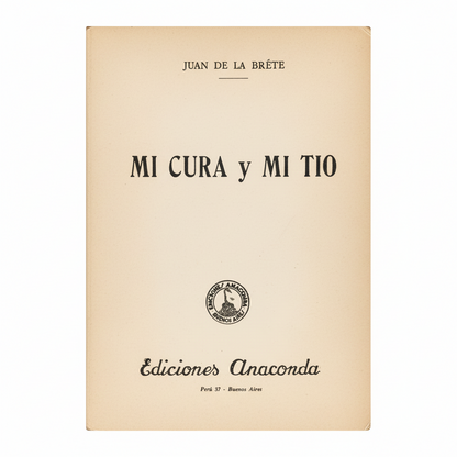 Portada del libro MI cura y mi tio. Libreriausados
