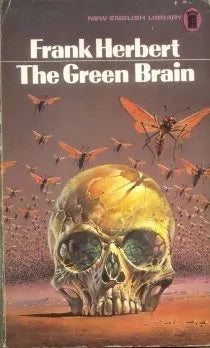 Libro usado en venta: The green brain de Frank A. Herbert; editorial New English Library impreso en 1973 realizamos envios a todo el mundo.1