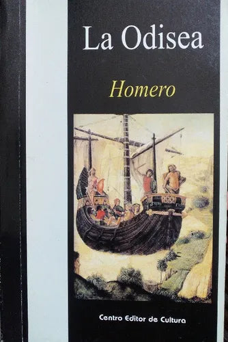 Libro usado en venta: La odisea de Homero; editorial Centro Editor de Cultura impreso en 2006 realizamos envios a todo el mundo.1