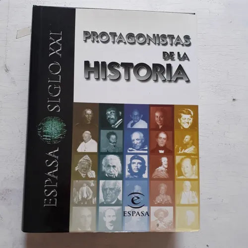 Libro usado en venta: Protagonistas de la historia; editorial Espasa - Calpe impreso en 2001 realizamos envios a todo el mundo.1