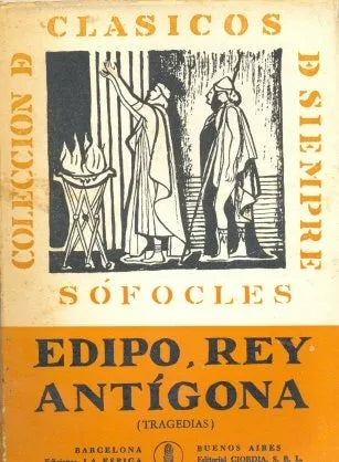 Libro usado en venta: Edipo rey - Antigona de Sofocles; editorial Ciorda impreso en 1975 realizamos envios a todo el mundo.1