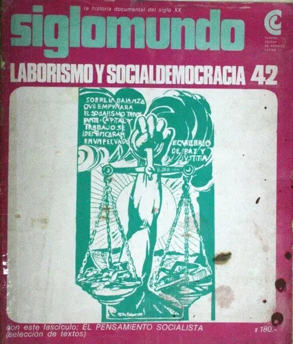 Libro usado en venta: Siglomundo - Laborismo y socialdemocracia - N? 42; editorial Centro Editor de América Latina impreso en 1969.1