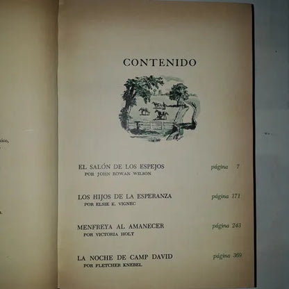 Libro usado en venta: El salon de los espejos de John Rowan Wilson; editorial Reader's Digest impreso en 1967 realizamos envios a todo el mundo.1