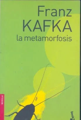 Libro usado en venta: La metamorfosis de Franz Kafka; editorial Booket impreso en 2005 realizamos envios a todo el mundo.1