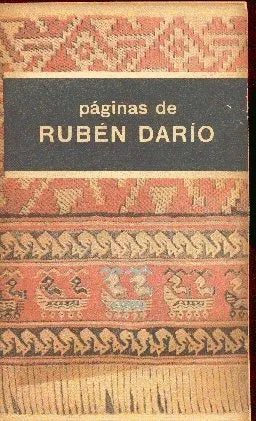 Libro usado en venta: Paginas de Ruben Dario; editorial Eudeba impreso en 1963 realizamos envios a todo el mundo.1