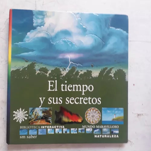 Libro usado en venta: El tiempo y sus secretos; editorial SM impreso en 1995 realizamos envios a todo el mundo.1