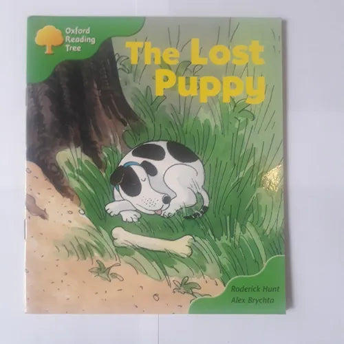 Libro usado en venta: The lost Puppy de Roderick Hunt - Alex Brychta; editorial Oxford University Press impreso en 2003 envios a todo el mundo.1