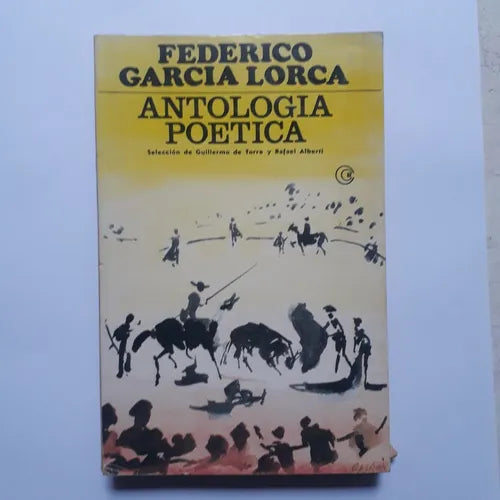 Libro usado en venta: Antologia Poetica de Federico Garcia Lorca; editorial Losada impreso en 1980 realizamos envios a todo el mundo.1