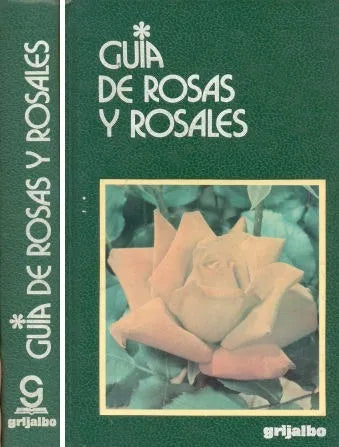 Libro usado en venta: Guia de rosas y rosales de Stelvio Coggiatti; editorial Grijalbo impreso en 1988 realizamos envios a todo el mundo.1