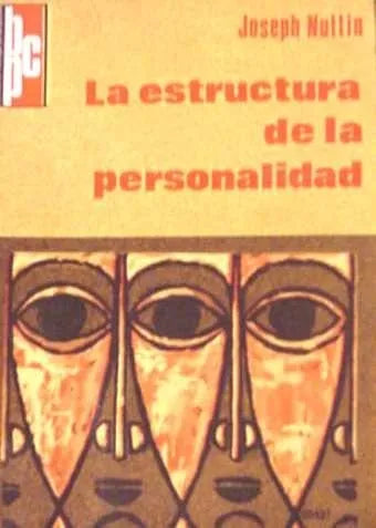 Libro usado en venta: La estructura de la personalidad de Joseph Nuttin; editorial Kapelusz impreso en 1975 realizamos envios a todo el mundo.1