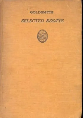 Libro usado en venta: Goldsmith selected essays de J. H. Lobban; editorial Cambridge University Press impreso en 1935 envios a todo el mundo.1