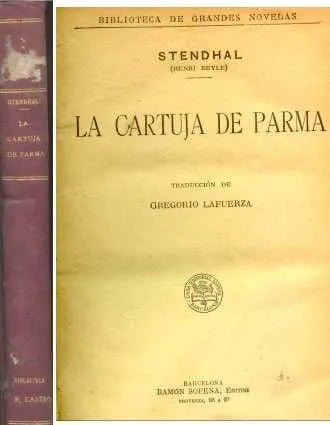 Libro usado en venta: La cartuja de parma de Stendhal; editorial Ramon Sopena realizamos envios a todo el mundo.1