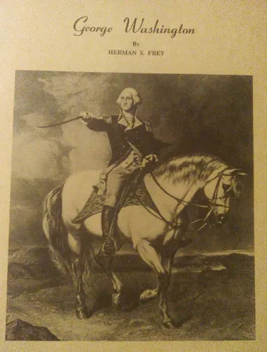 Libro usado en venta: George Washington de Herman S. Frey; editorial Frey Enterprises impreso en 1981 realizamos envios a todo el mundo.1