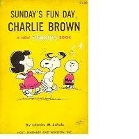 Libro usado en venta: Sunday's fun day, Charlie Brown de Charles M. Schulz; editorial Rinehard impreso en 1965 realizamos envios a todo el mundo.1