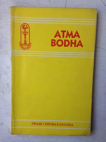 Libro usado en venta: Atma bodha de Swami Chinmayananda; editorial Central Chinmaya impreso en 1998 realizamos envios a todo el mundo.1
