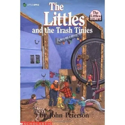 Libro usado en venta: The littles and the trash Tinies de John Peterson; editorial Scholastic impreso en 1977 realizamos envios a todo el mundo.1