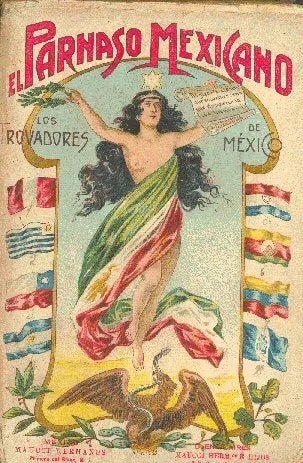 Libro usado en venta: El parnaso mexicano; editorial Maucci Hermanos impreso en 1905 realizamos envios a todo el mundo.1