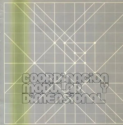 Libro usado en venta: Coordinacion modular y dimensional; editorial Inavi impreso en 1975 realizamos envios a todo el mundo.1