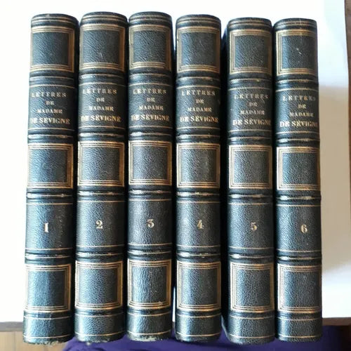 Libro usado en venta: Lettres de Madame De Sevigne de Madame De Sevigne; editorial Librairie De Firmin Didot Freres impreso en 1856.1