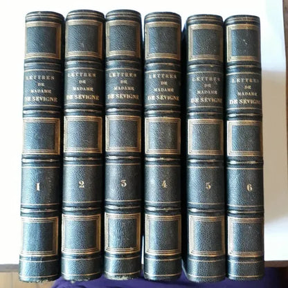 Libro usado en venta: Lettres de Madame De Sevigne de Madame De Sevigne; editorial Librairie De Firmin Didot Freres impreso en 1856.1