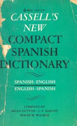 Libro usado en venta: Cassell's New Compact Spanish Dictionary; editorial Laurel impreso en 1980 realizamos envios a todo el mundo.1