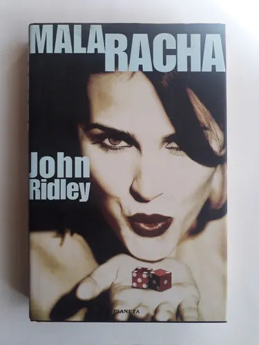 Libro usado en venta: Mala racha de John Ridley; editorial Planeta impreso en 2000 realizamos envios a todo el mundo.1