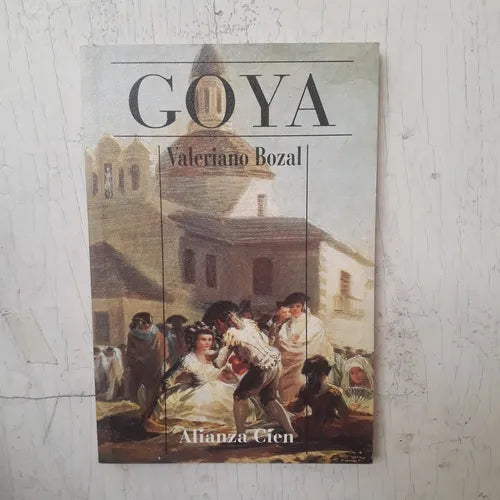 Libro usado en venta: Goya de Valeriano Bozal; editorial Alianza impreso en 1995 realizamos envios a todo el mundo.1