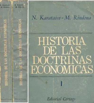 Libro usado en venta: Historia de las doctrinas economicas de N. Karataiev - M. Rindina; editorial Cartago impreso en 1965 envios a todo el mundo.1
