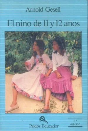 Libro usado en venta: El ni?o de 11 y 12 a?os de Arnold Gesell; editorial Paidos impreso en 1991 realizamos envios a todo el mundo.1