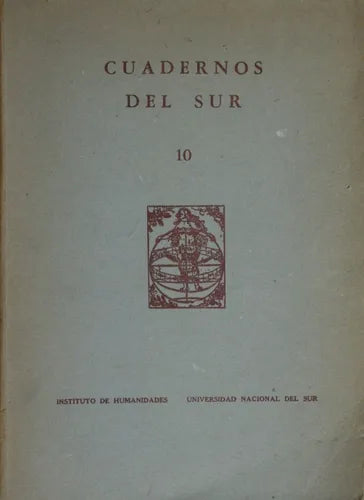 Libro usado en venta: Cuadernos del sur - N? 10 de Varios; editorial Universidad Nacional del Sur impreso en 1969 realizamos envios a todo el mundo.1