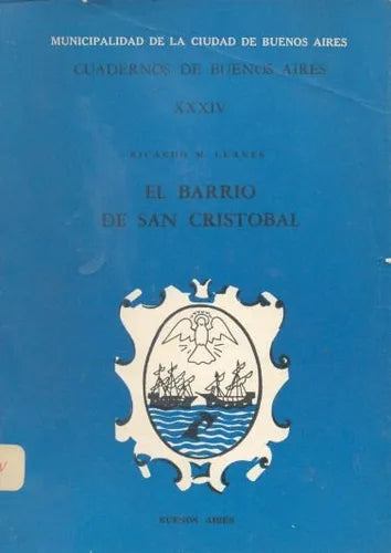 Libro usado en venta: El barrio de San Cristobal de Ricardo M. Llanes; impreso en 1970 realizamos envios a todo el mundo.1