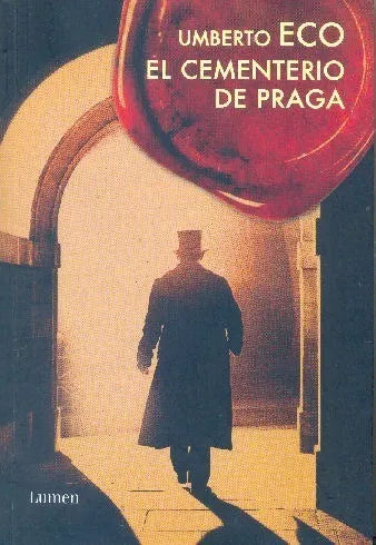 Libro usado en venta: El cementerio de Praga de Umberto Eco; editorial Lumen impreso en 2011 realizamos envios a todo el mundo.1
