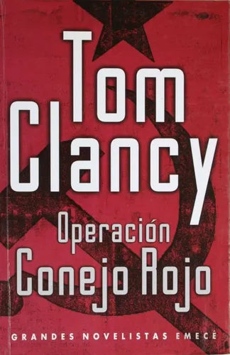 Libro usado en venta: Operacion Conejo Rojo de Tom Clancy; editorial Emece impreso en 2003 realizamos envios a todo el mundo.1