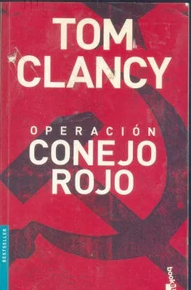 Libro usado en venta: Operacion Conejo Rojo de Tom Clancy; editorial Booket impreso en 2003 realizamos envios a todo el mundo.1