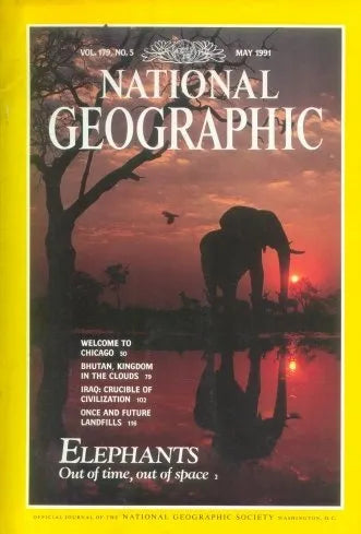 Libro usado en venta: Mayo - 1991 de National Geographic; editorial National Geographic Society impreso en 1991 realizamos envios a todo el mundo.1