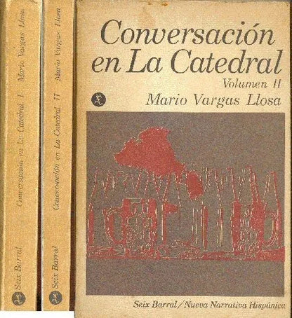 Libro usado en venta: Conversacion en la catedral de Mario Vargas Llosa; editorial Seix Barral impreso en 1971 realizamos envios a todo el mundo.1