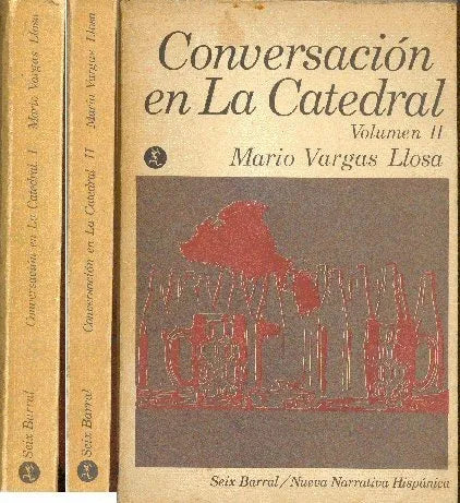 Libro usado en venta: Conversacion en la catedral de Mario Vargas Llosa; editorial Seix Barral impreso en 1971 realizamos envios a todo el mundo.1