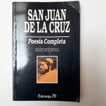 Libro usado en venta: Poesia Completa de San Juan de la Cruz; editorial Ediciones 29 impreso en 2005 realizamos envios a todo el mundo.1