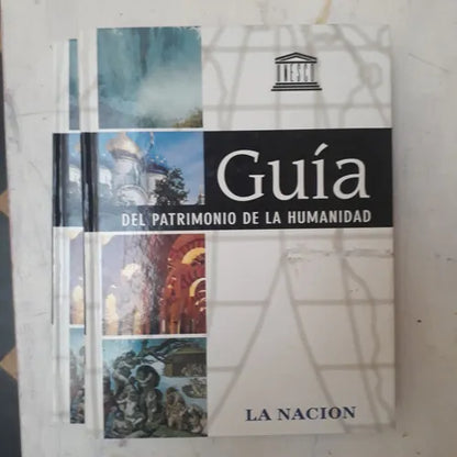 Libro usado en venta: Guia del patrimonio de la humanidad (2 Tomos); editorial La Nacion impreso en 2000 realizamos envios a todo el mundo.1