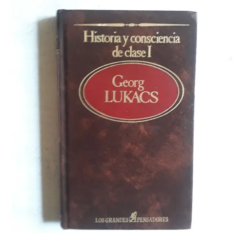 Libro usado en venta: Historia y consciencia de clase I de Georg Lukacs; editorial Sarpe impreso en 1984 realizamos envios a todo el mundo.1
