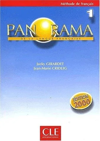Libro usado en venta: Panorama De La Langue Francaise de Jacky Girardet - Jean-Marie Cridlig; editorial Cle International impreso en 2000.1